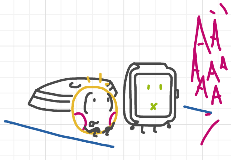 A panel from What's The Point, episode five of the Board Boards object show by Furretwalk/WalkingFurret.